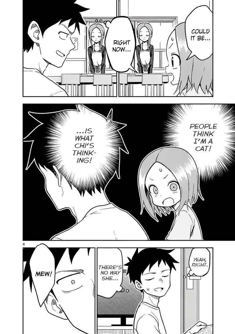 Karakai Jouzu no (Moto) Takagi-san Chapter 184 page 4