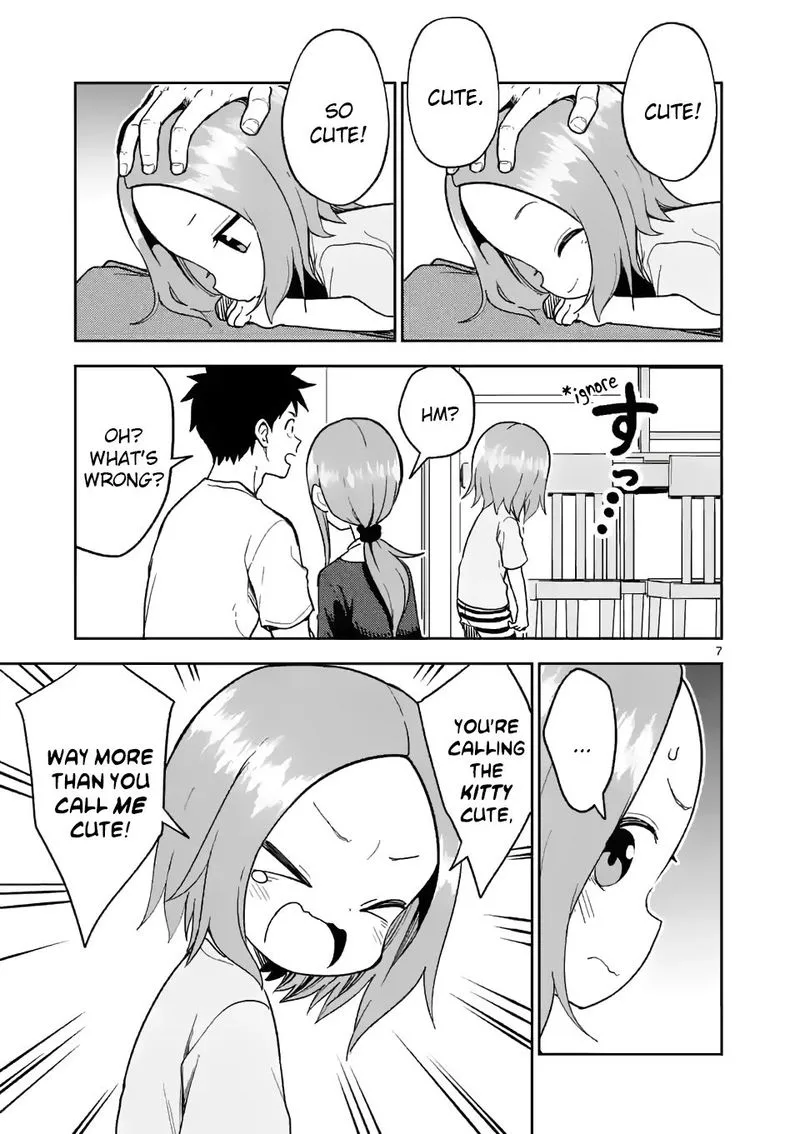Karakai Jouzu no (Moto) Takagi-san Chapter 184 page 7