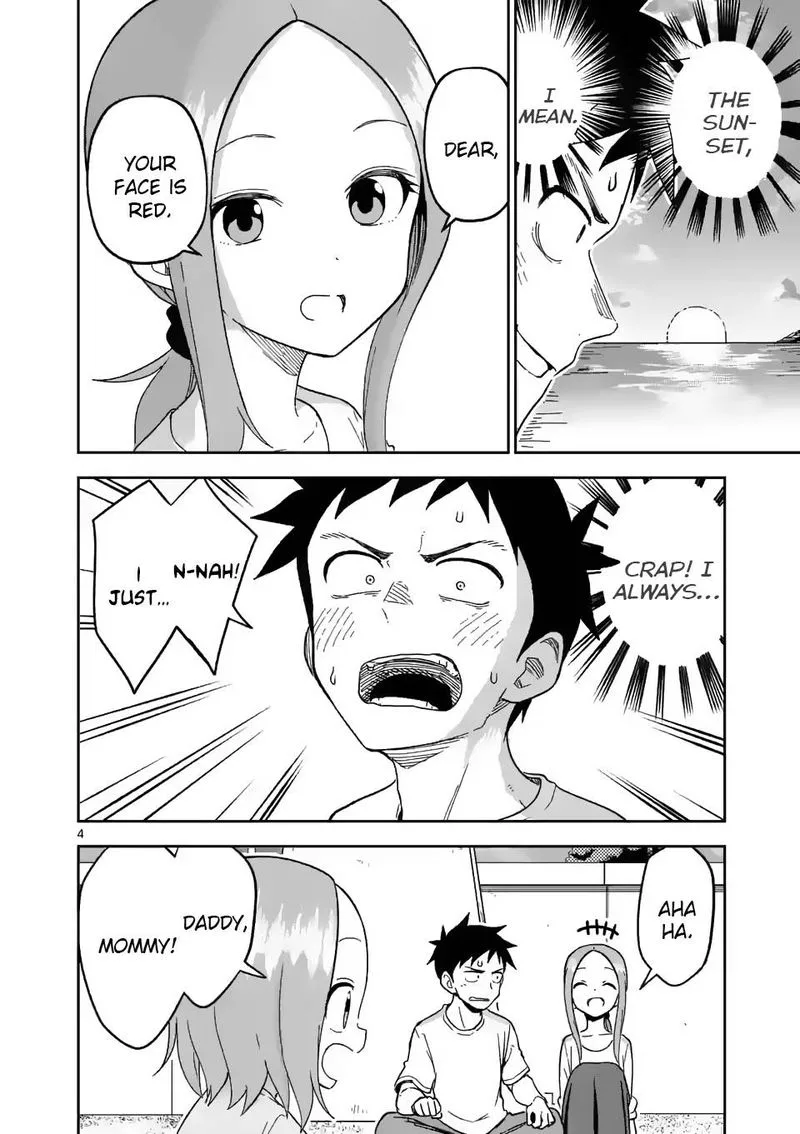 Karakai Jouzu no (Moto) Takagi-san Chapter 185 page 4