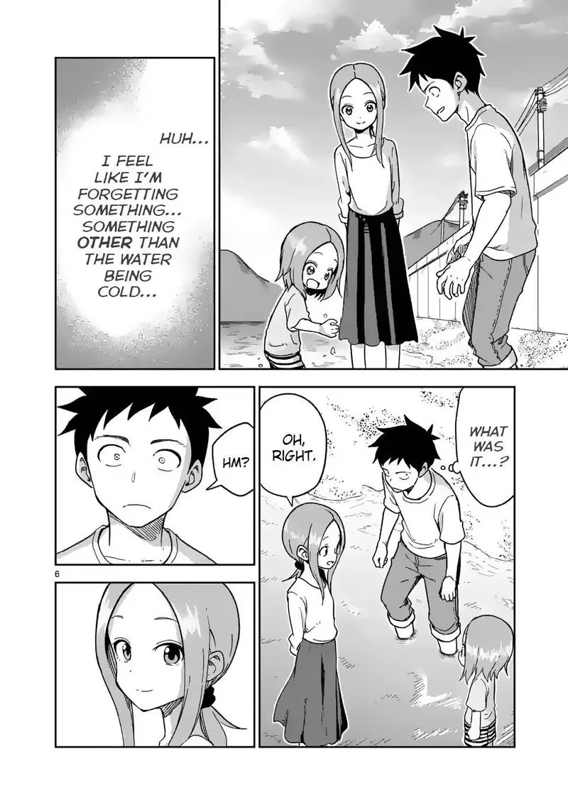 Karakai Jouzu no (Moto) Takagi-san Chapter 185 page 6