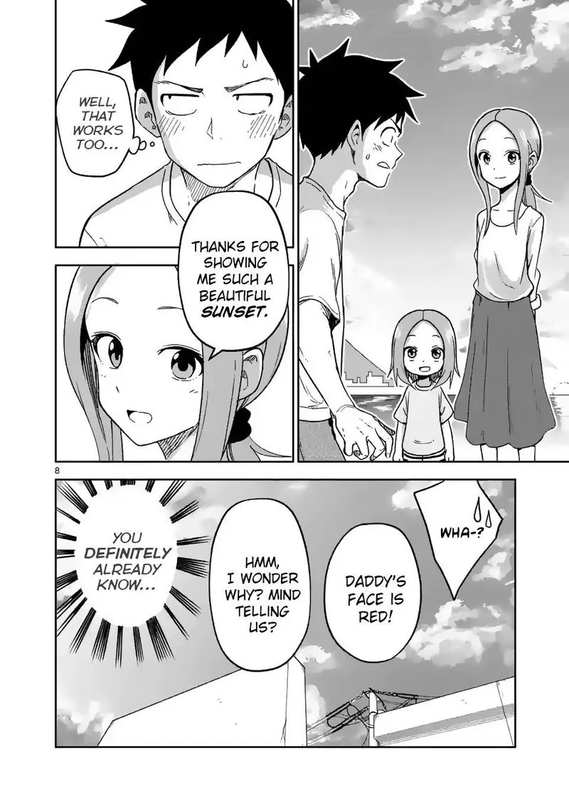 Karakai Jouzu no (Moto) Takagi-san Chapter 185 page 8