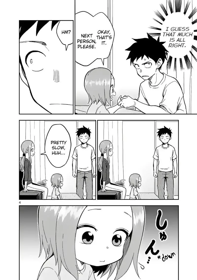 Karakai Jouzu no (Moto) Takagi-san Chapter 186 page 4
