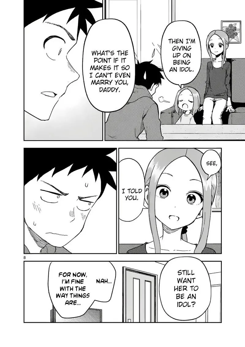 Karakai Jouzu no (Moto) Takagi-san Chapter 186 page 8