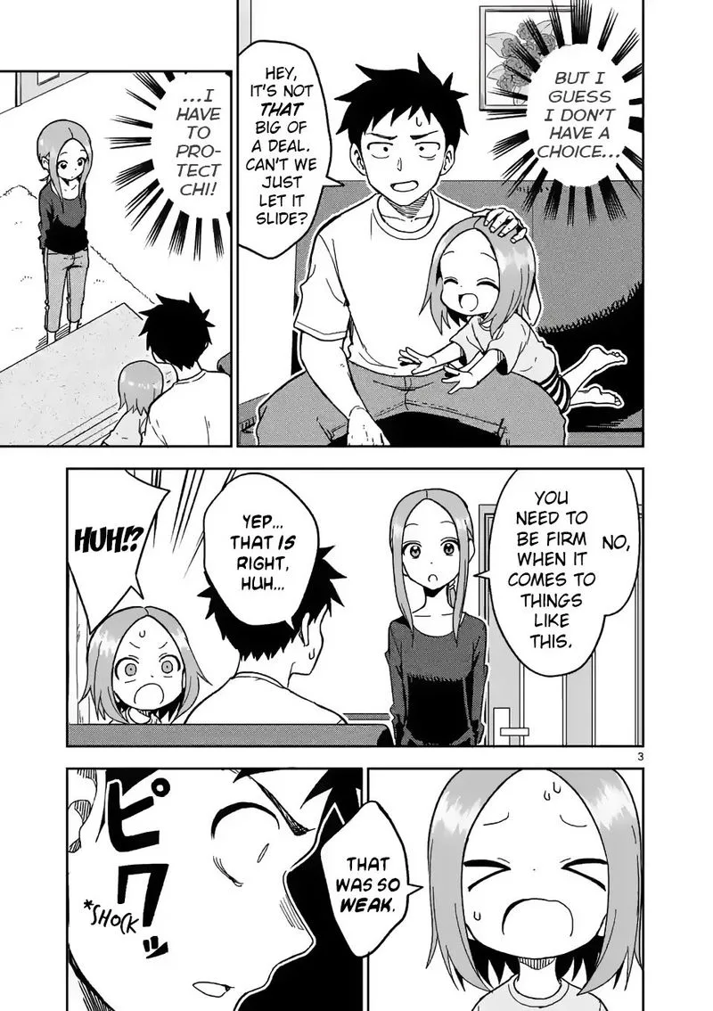 Karakai Jouzu no (Moto) Takagi-san Chapter 187 page 3