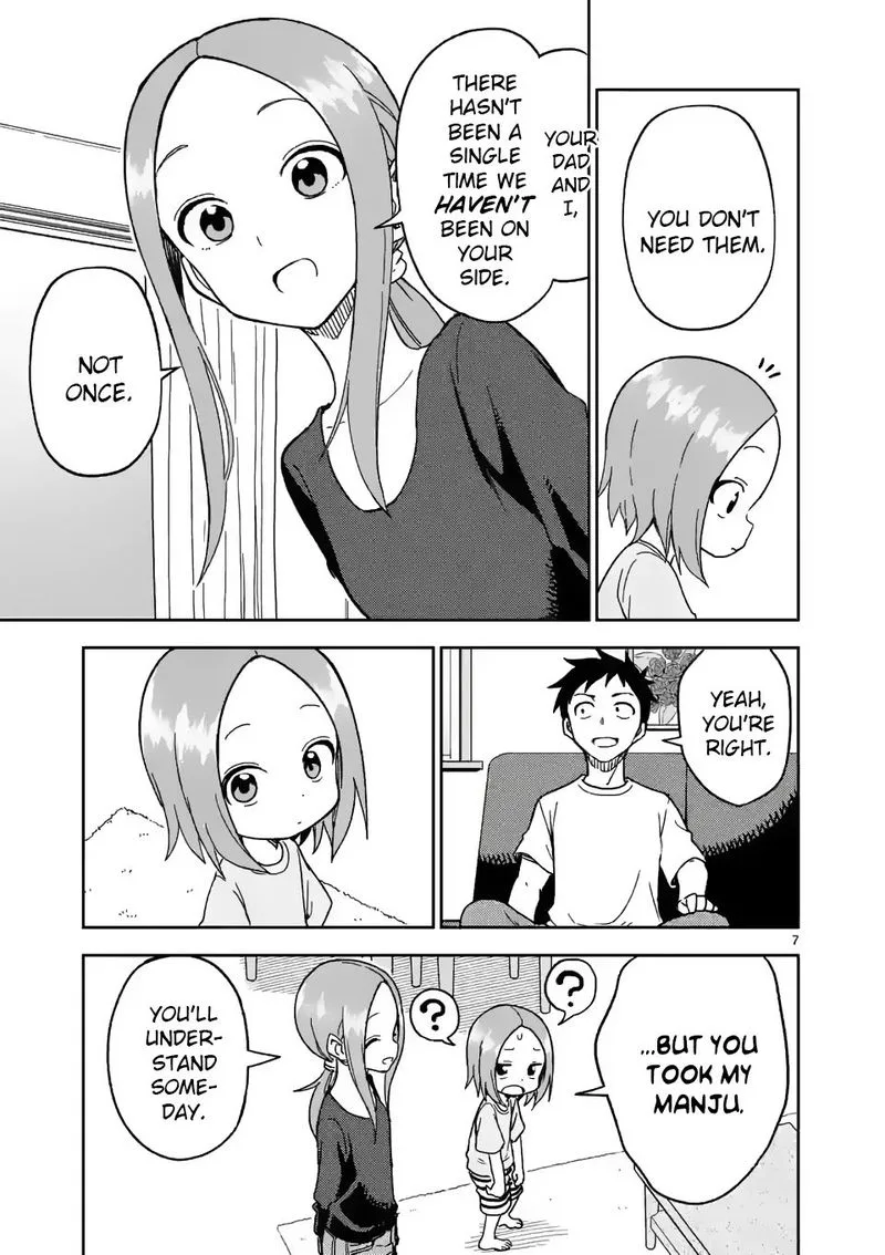 Karakai Jouzu no (Moto) Takagi-san Chapter 187 page 7