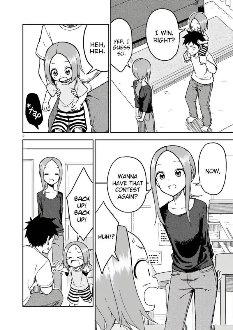 Karakai Jouzu no (Moto) Takagi-san Chapter 188 page 2