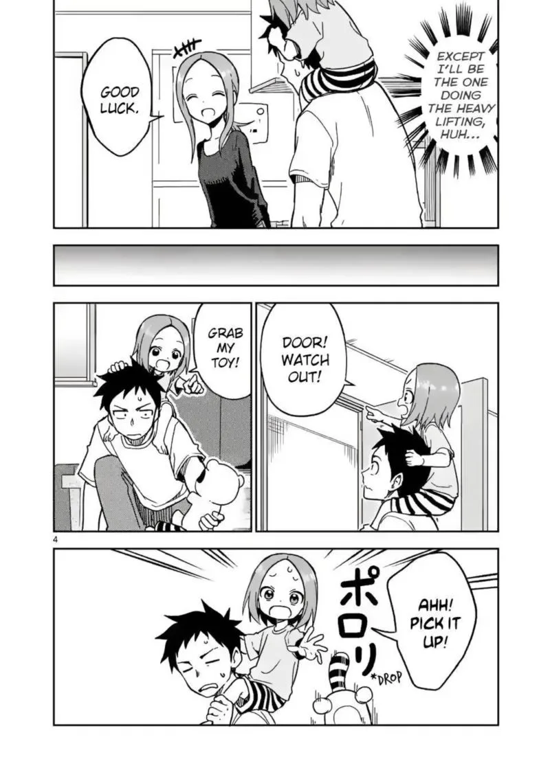 Karakai Jouzu no (Moto) Takagi-san Chapter 188 page 4