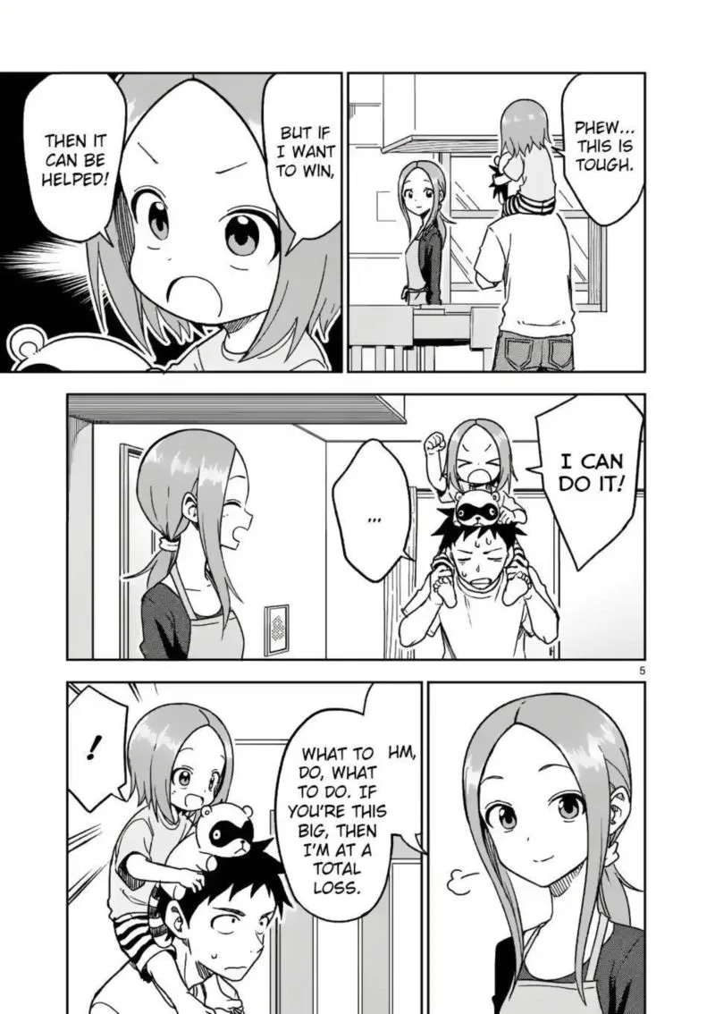 Karakai Jouzu no (Moto) Takagi-san Chapter 188 page 5
