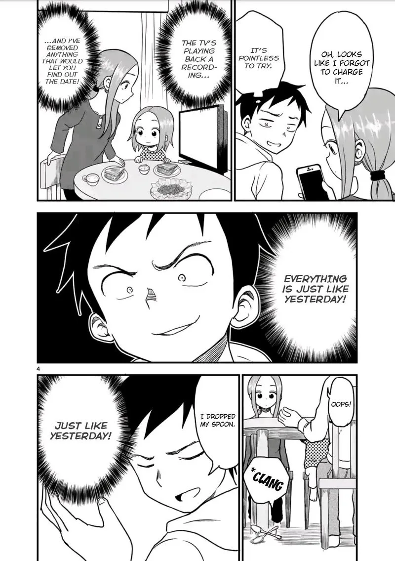 Karakai Jouzu no (Moto) Takagi-san Chapter 19 page 4