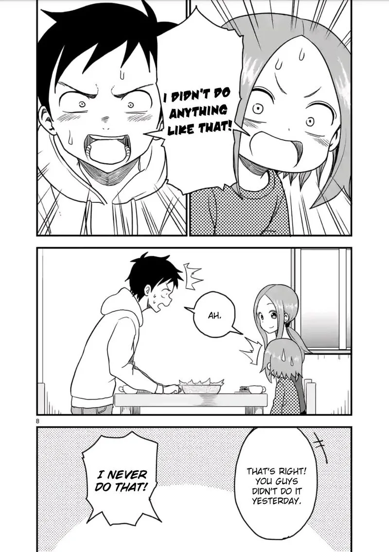 Karakai Jouzu no (Moto) Takagi-san Chapter 19 page 8