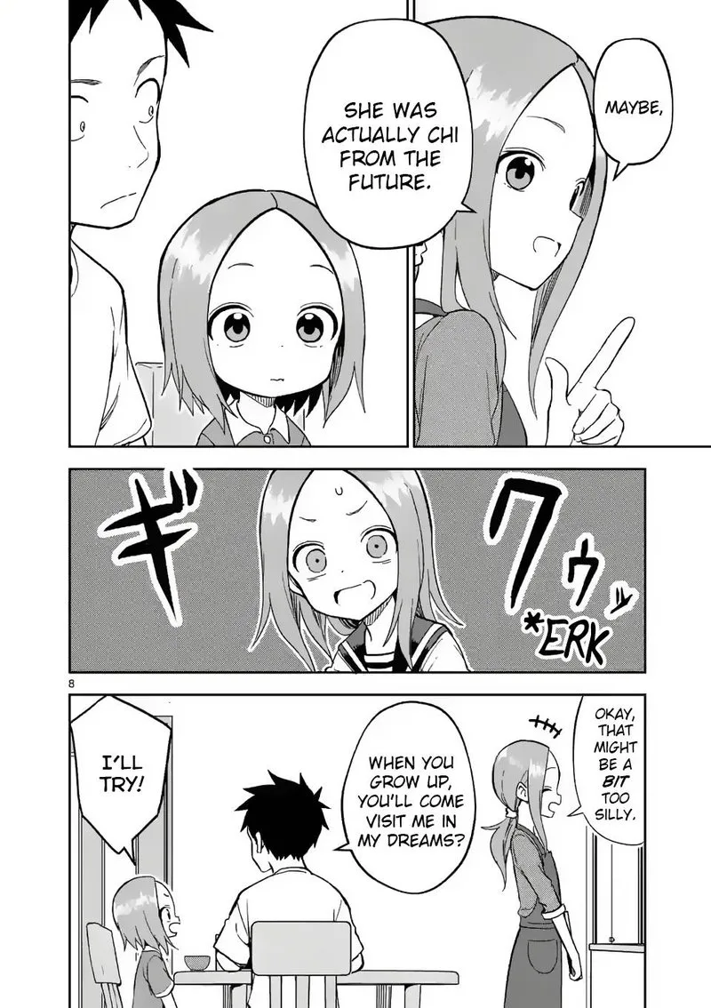 Karakai Jouzu no (Moto) Takagi-san Chapter 190 page 8