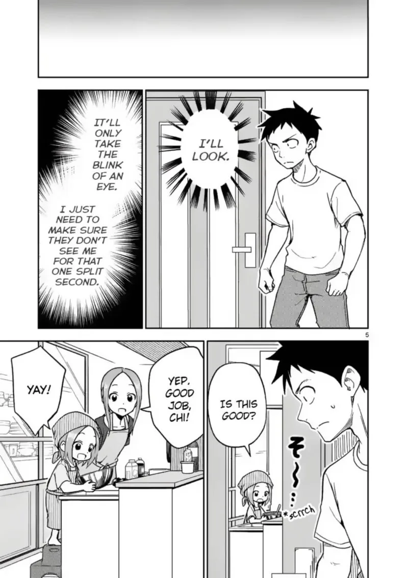 Karakai Jouzu no (Moto) Takagi-san Chapter 191 page 5