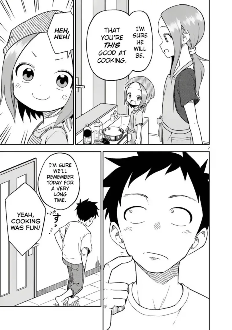 Karakai Jouzu no (Moto) Takagi-san Chapter 191 page 7
