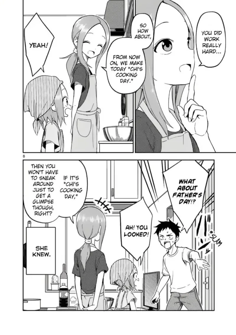 Karakai Jouzu no (Moto) Takagi-san Chapter 191 page 8