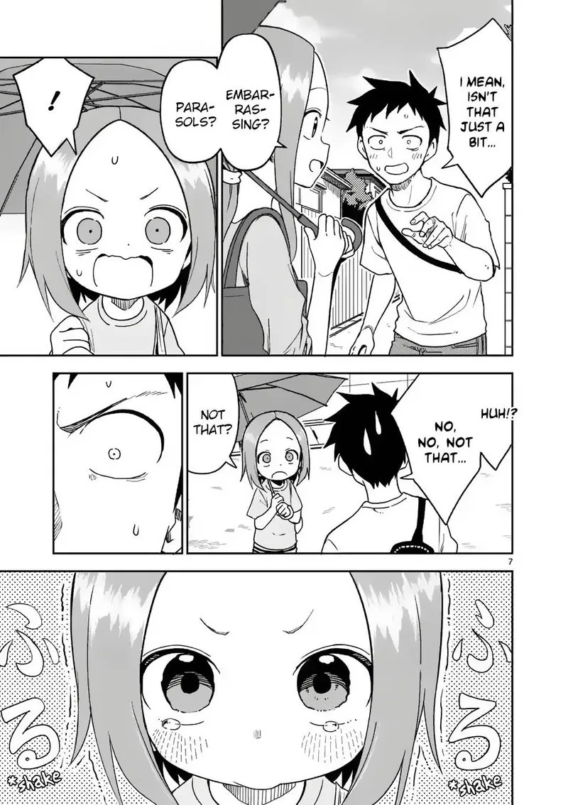 Karakai Jouzu no (Moto) Takagi-san Chapter 192 page 7