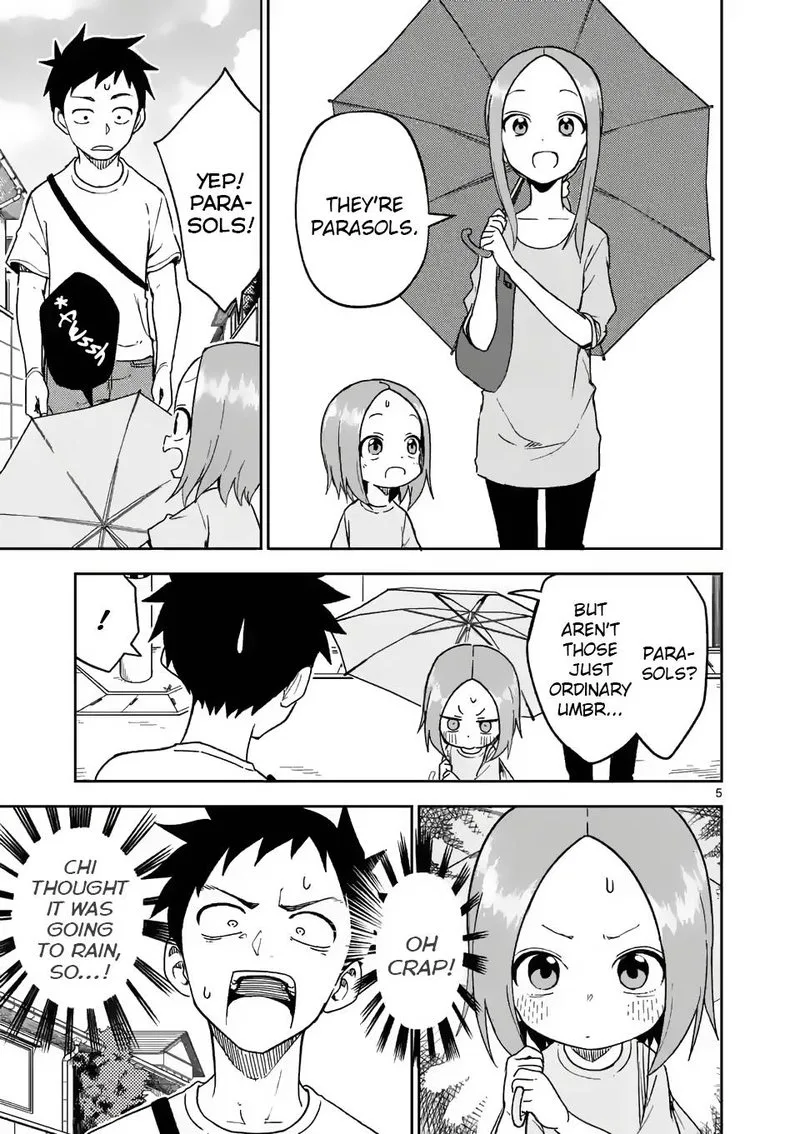 Karakai Jouzu no (Moto) Takagi-san Chapter 192 page 5
