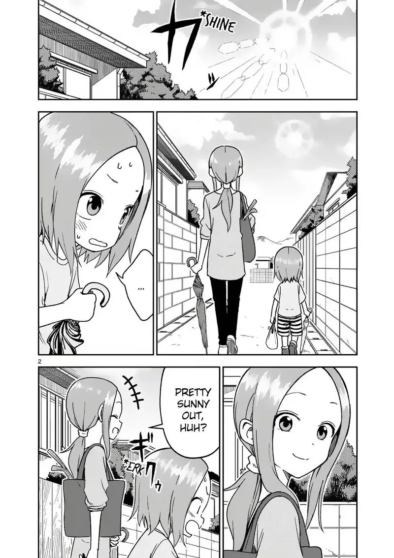 Karakai Jouzu no (Moto) Takagi-san Chapter 192 page 2