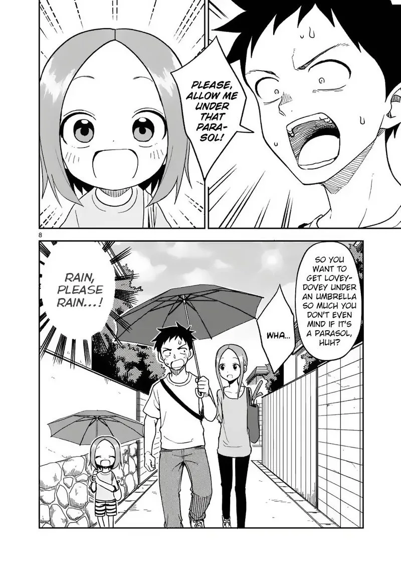 Karakai Jouzu no (Moto) Takagi-san Chapter 192 page 8