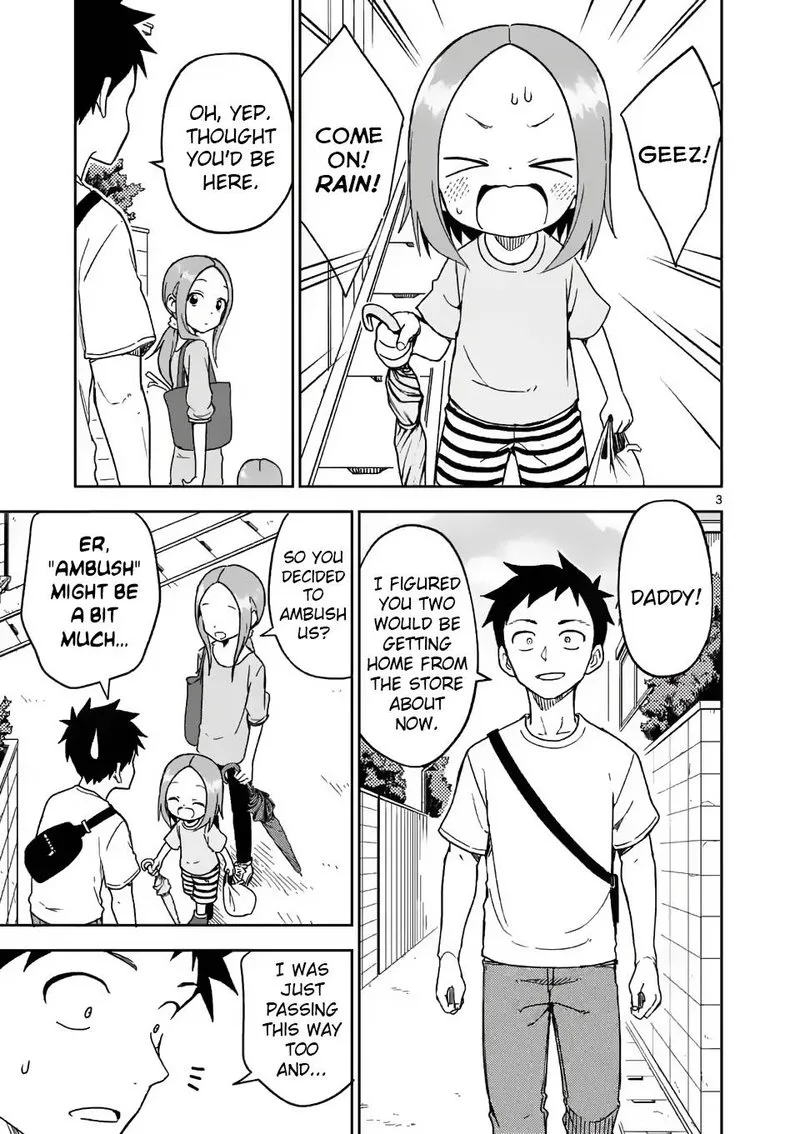 Karakai Jouzu no (Moto) Takagi-san Chapter 192 page 3