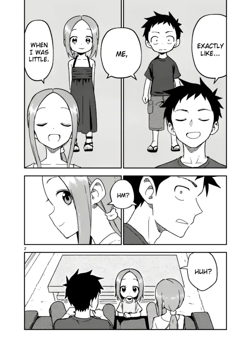 Karakai Jouzu no (Moto) Takagi-san Chapter 193 page 2