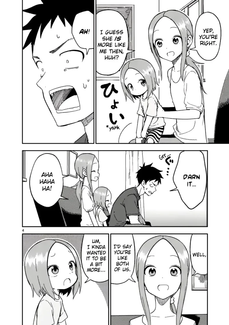 Karakai Jouzu no (Moto) Takagi-san Chapter 193 page 4
