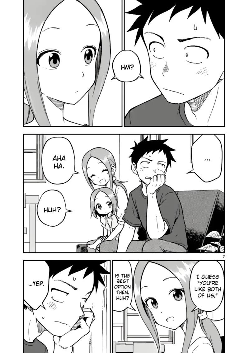 Karakai Jouzu no (Moto) Takagi-san Chapter 193 page 7