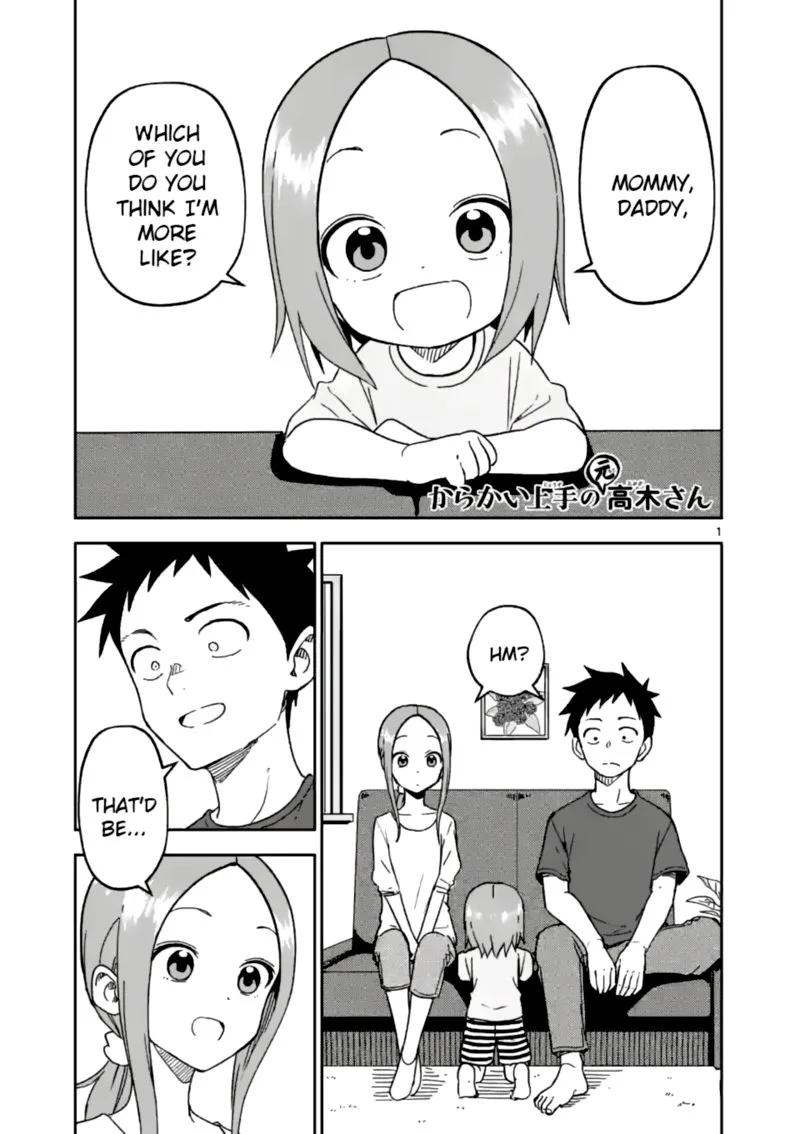 Karakai Jouzu no (Moto) Takagi-san Chapter 193 page 1
