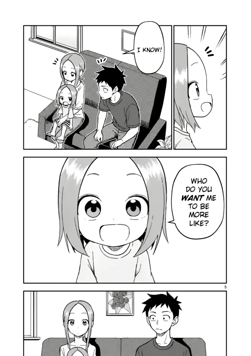 Karakai Jouzu no (Moto) Takagi-san Chapter 193 page 5