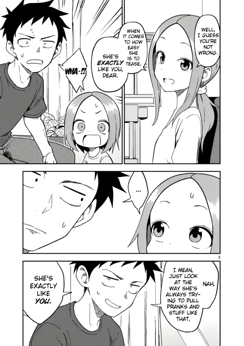 Karakai Jouzu no (Moto) Takagi-san Chapter 193 page 3