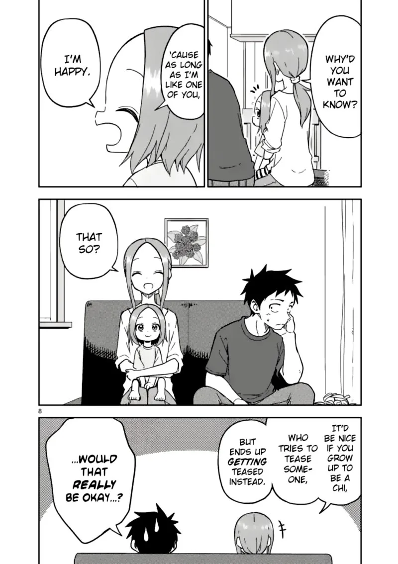 Karakai Jouzu no (Moto) Takagi-san Chapter 193 page 8