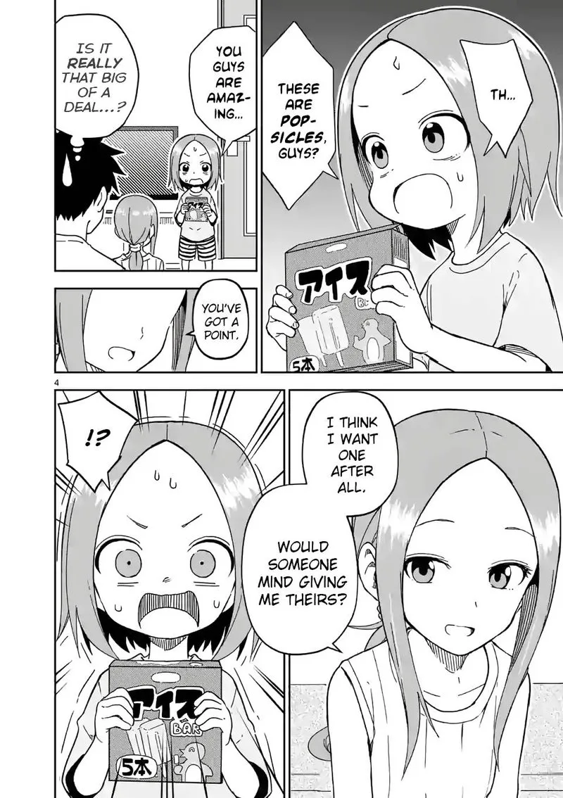 Karakai Jouzu no (Moto) Takagi-san Chapter 194 page 4