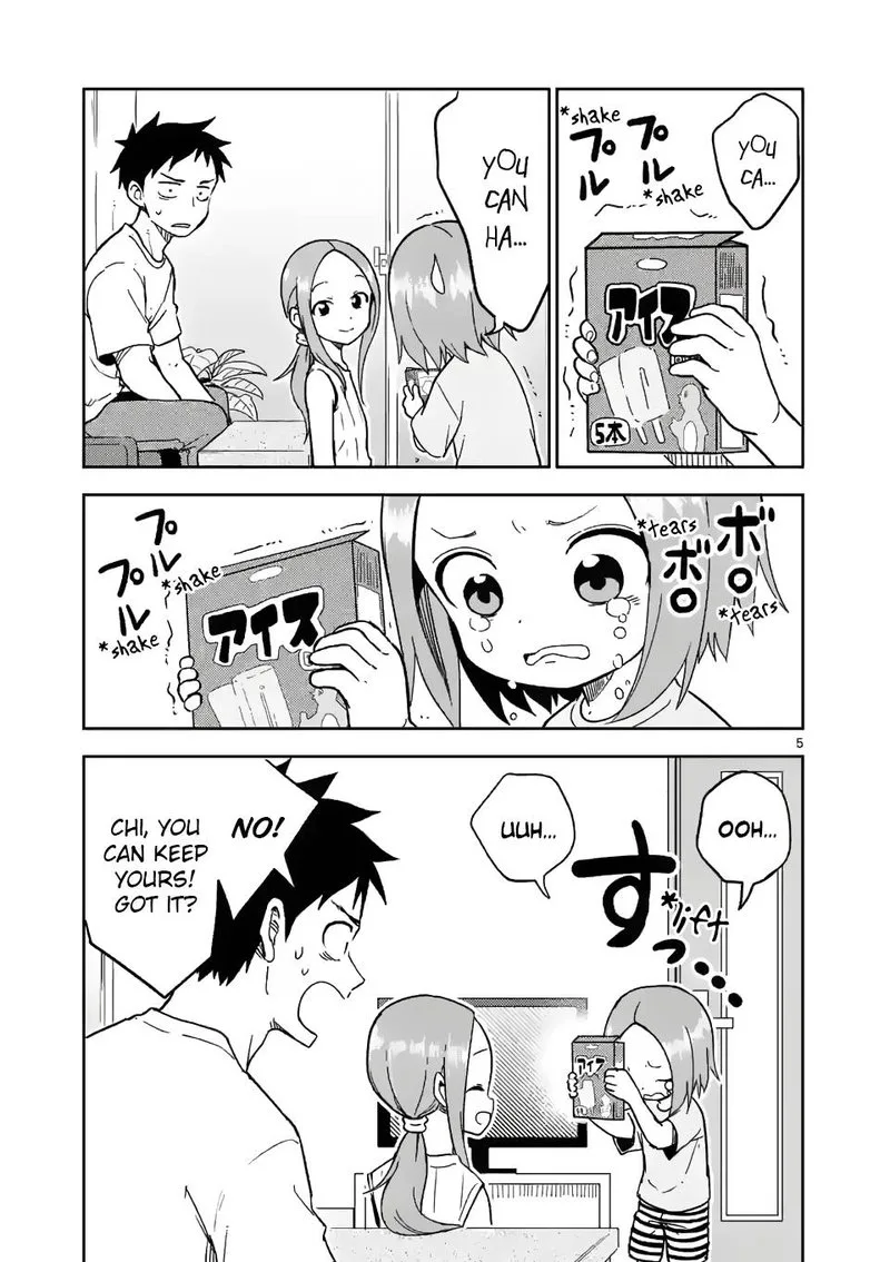 Karakai Jouzu no (Moto) Takagi-san Chapter 194 page 5
