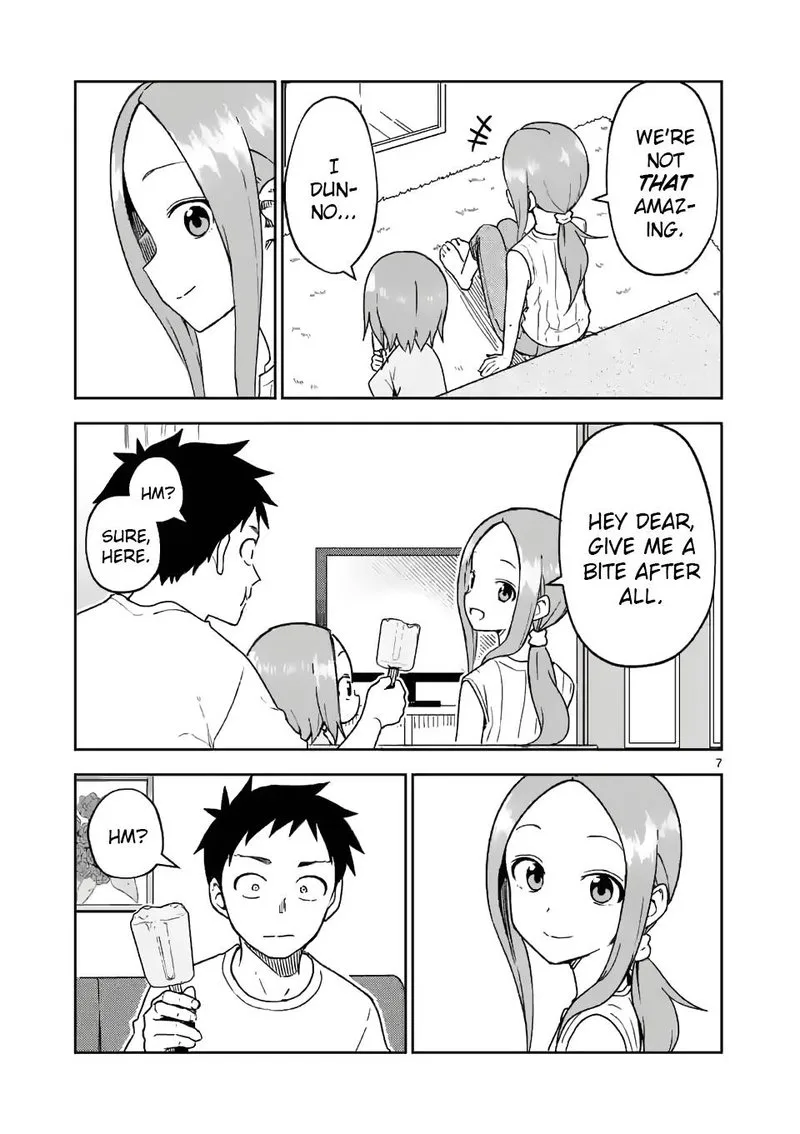 Karakai Jouzu no (Moto) Takagi-san Chapter 194 page 7