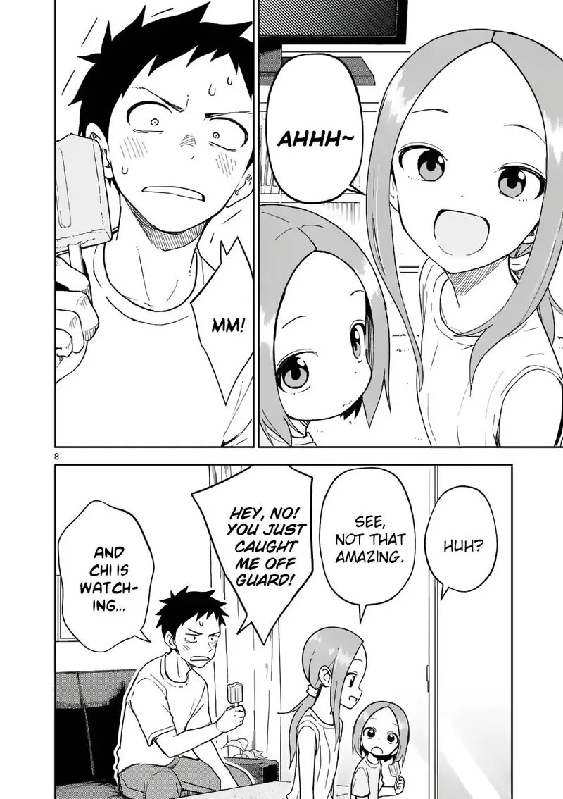 Karakai Jouzu no (Moto) Takagi-san Chapter 194 page 8