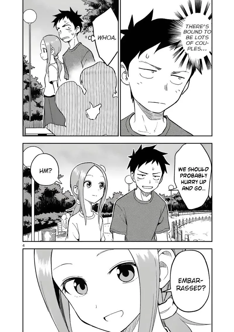 Karakai Jouzu no (Moto) Takagi-san Chapter 195 page 4