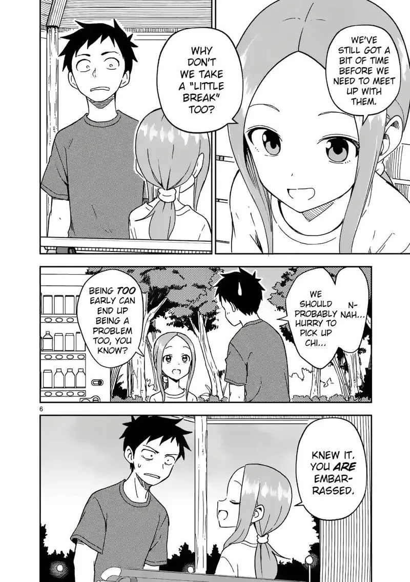 Karakai Jouzu no (Moto) Takagi-san Chapter 195 page 6