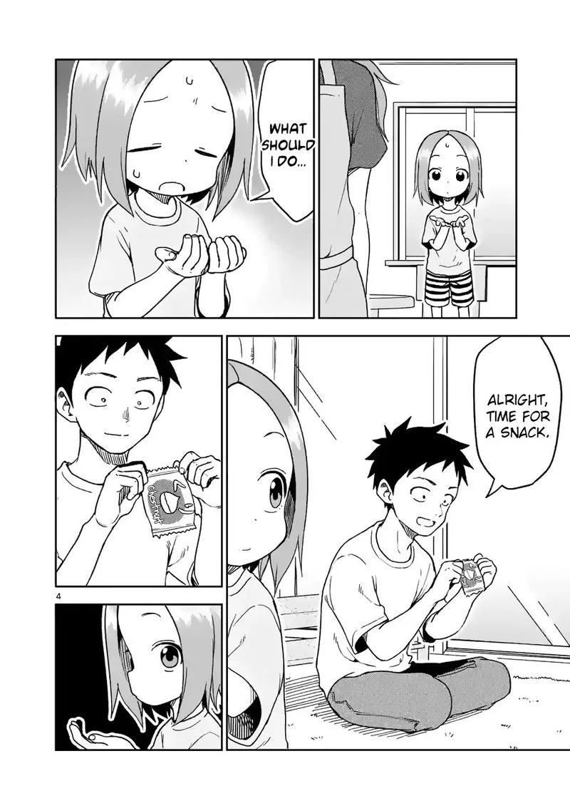 Karakai Jouzu no (Moto) Takagi-san Chapter 196 page 4