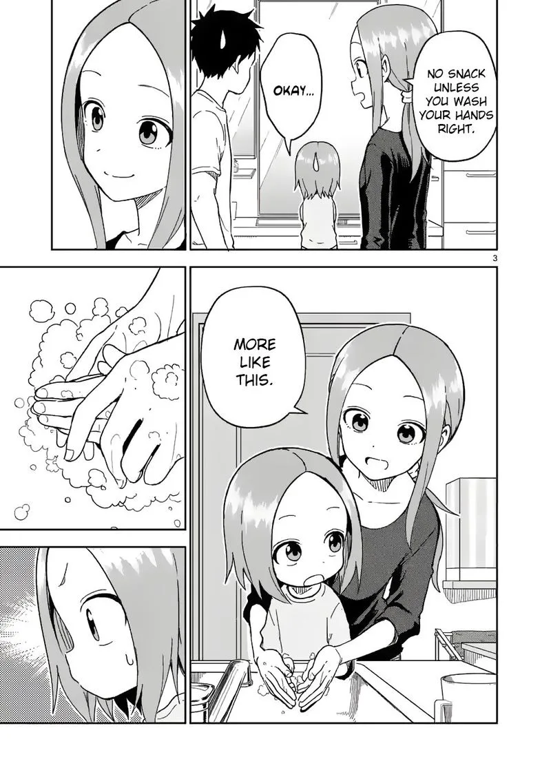 Karakai Jouzu no (Moto) Takagi-san Chapter 197 page 3
