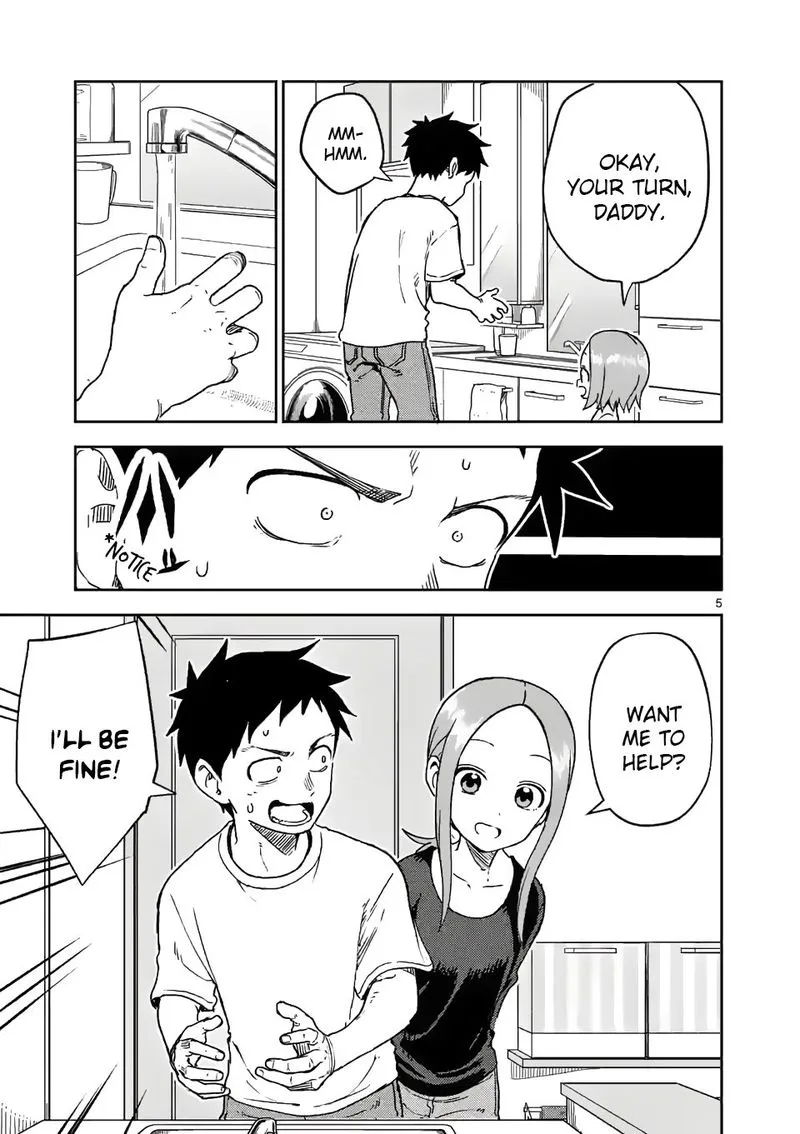 Karakai Jouzu no (Moto) Takagi-san Chapter 197 page 5