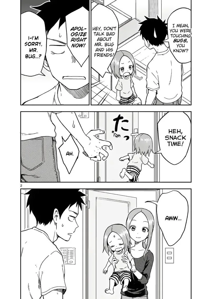 Karakai Jouzu no (Moto) Takagi-san Chapter 197 page 2