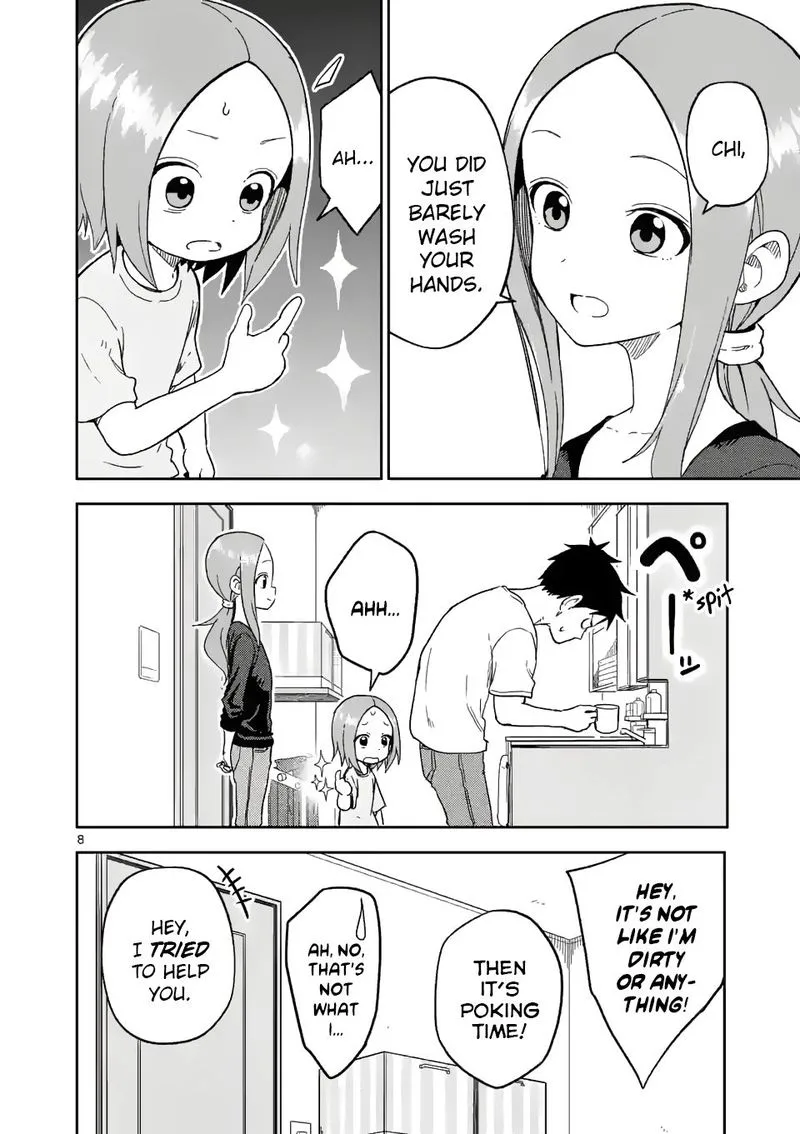 Karakai Jouzu no (Moto) Takagi-san Chapter 197 page 8
