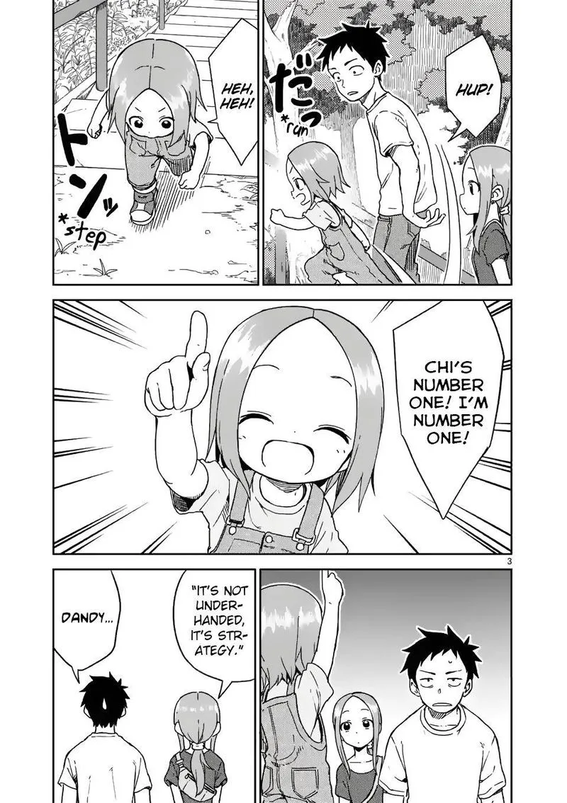 Karakai Jouzu no (Moto) Takagi-san Chapter 198 page 3