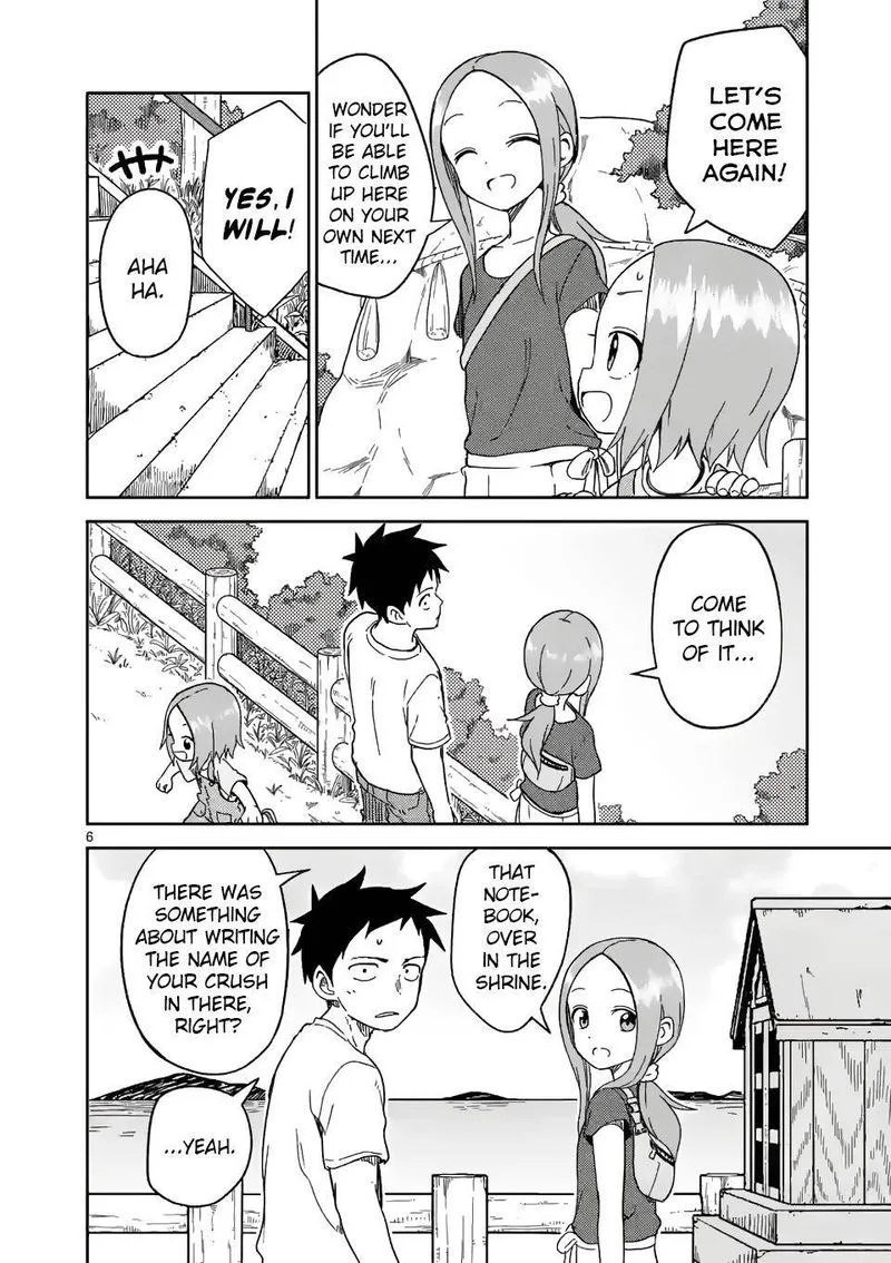 Karakai Jouzu no (Moto) Takagi-san Chapter 198 page 6