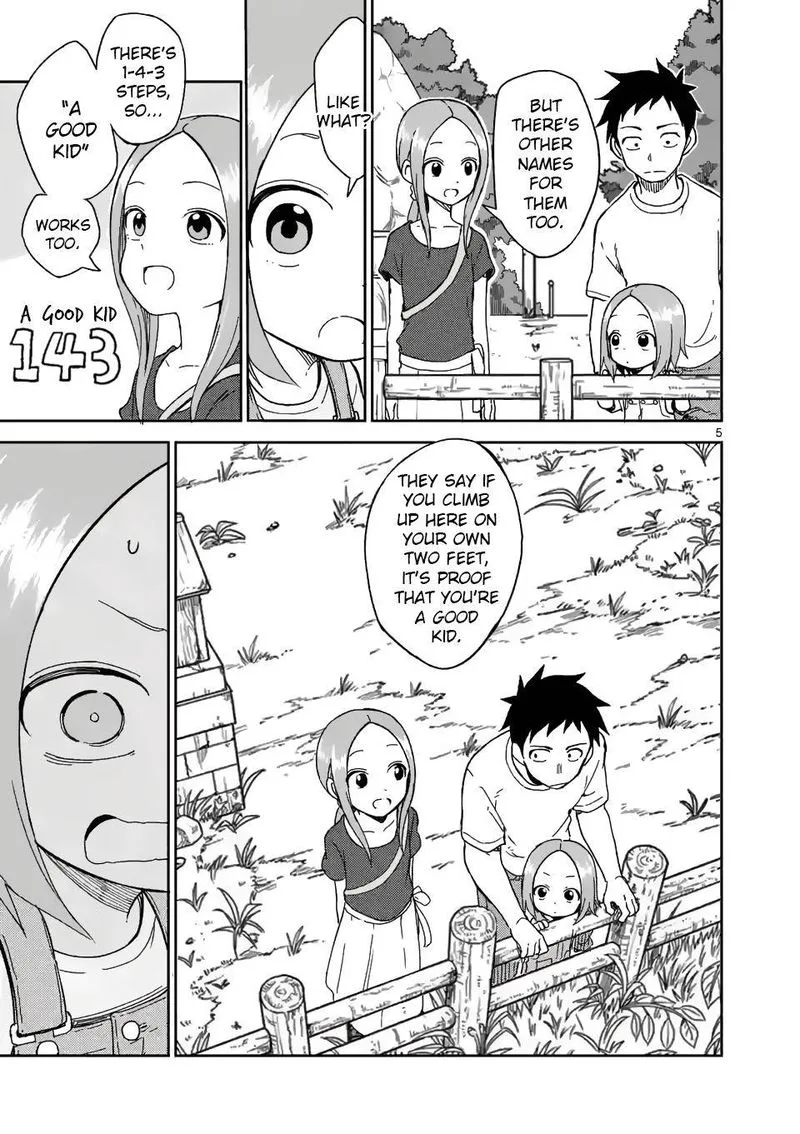 Karakai Jouzu no (Moto) Takagi-san Chapter 198 page 5