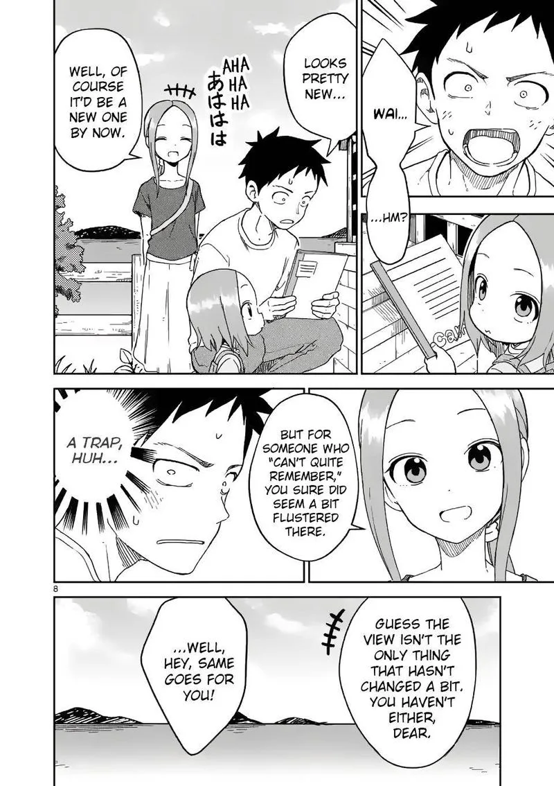 Karakai Jouzu no (Moto) Takagi-san Chapter 198 page 8
