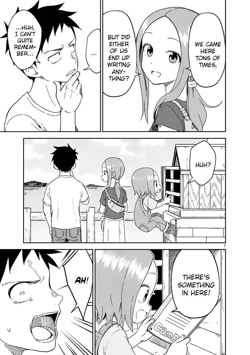 Karakai Jouzu no (Moto) Takagi-san Chapter 198 page 7