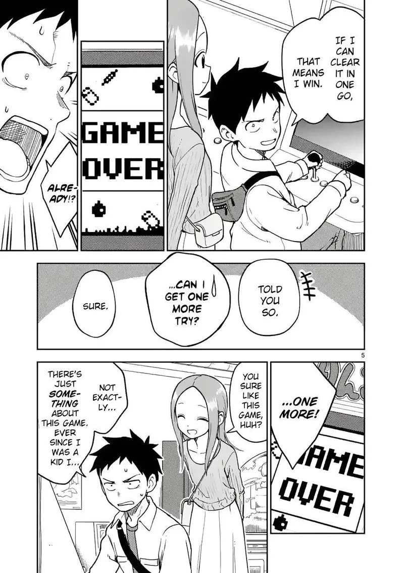 Karakai Jouzu no (Moto) Takagi-san Chapter 199 page 5