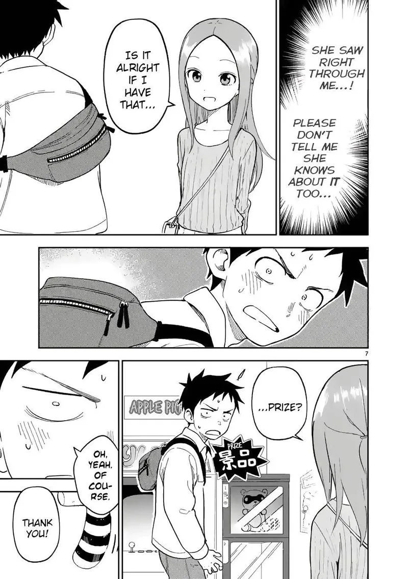 Karakai Jouzu no (Moto) Takagi-san Chapter 199 page 7