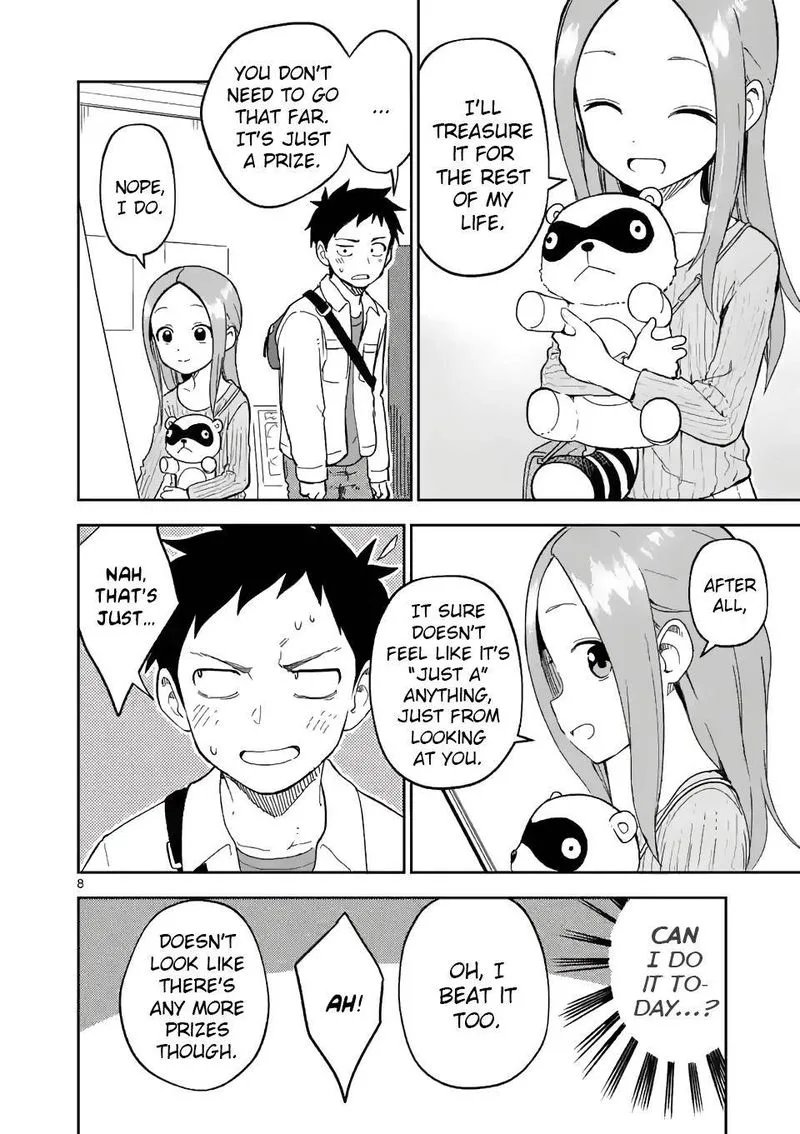 Karakai Jouzu no (Moto) Takagi-san Chapter 199 page 8
