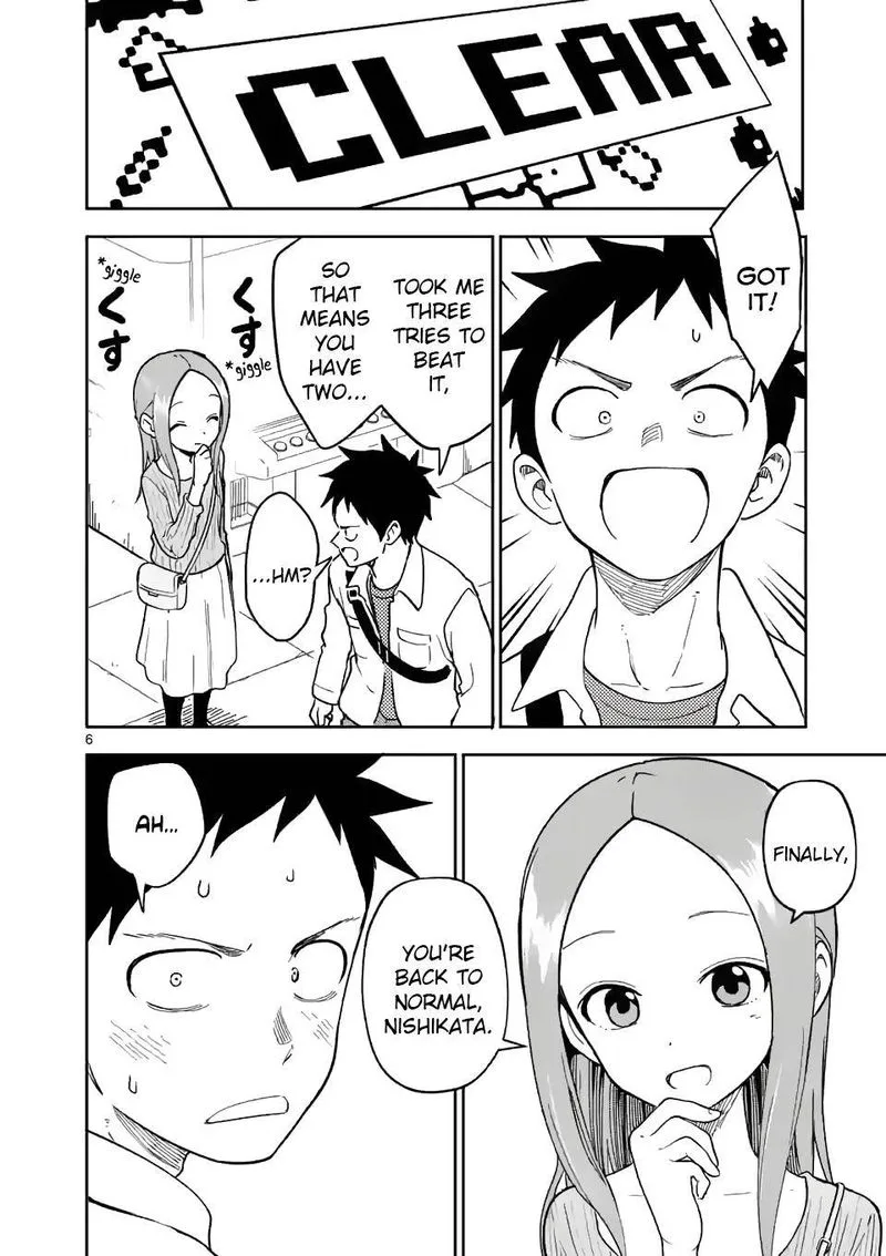 Karakai Jouzu no (Moto) Takagi-san Chapter 199 page 6